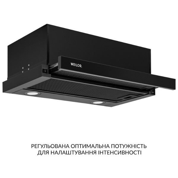 Фото - Вытяжка встраиваемая Weilor WT 65 FBL