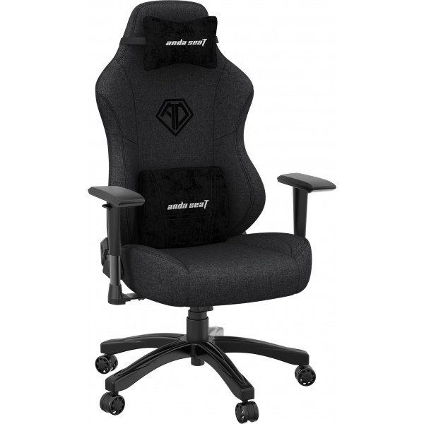 Фото - Крісло для геймерів Anda Seat Phantom 3 Size L Dark Gray Linen Fabric (AD18Y-06-GB-F)
