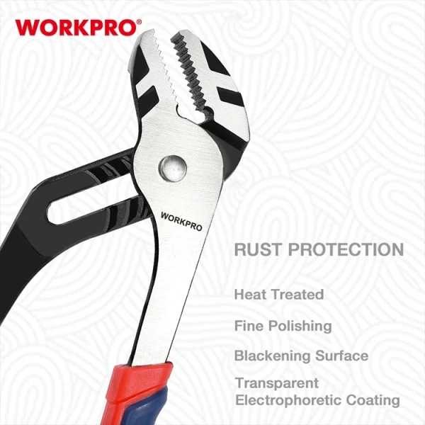 Фото - Клещи WORKPRO 250 мм CR-Ni PRO (WP231111)