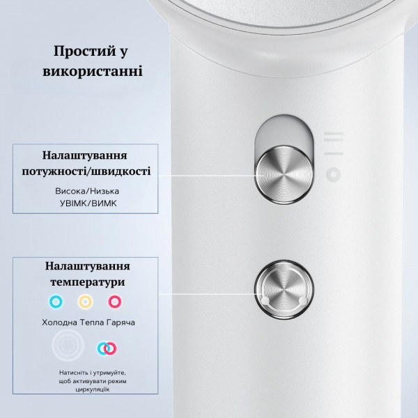 Фото - Фен Laifen Swift Special белый (LF03-WHG-EU)
