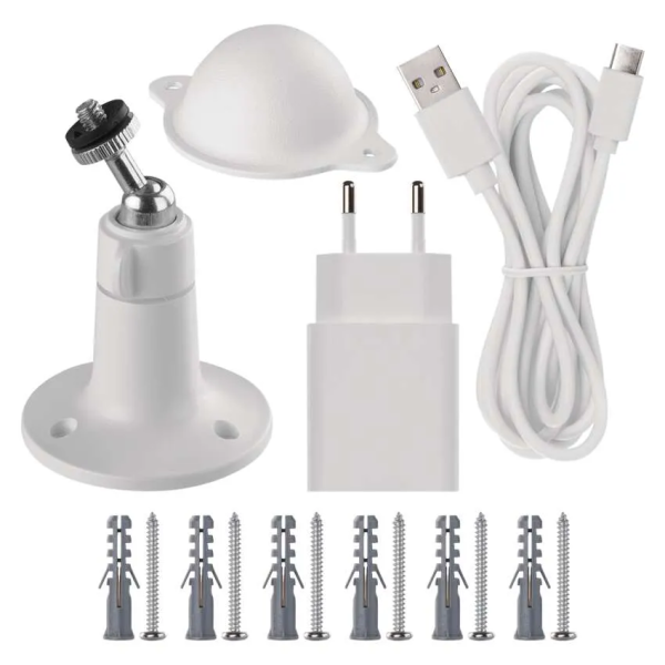 Фото - IP-камера EMOS H4063 Go Smart. Li-ion 9600mAh. зовнішня.з Wi-Fi.біла