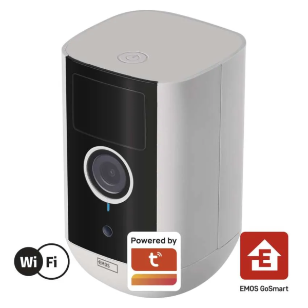 Фото - IP-камера EMOS H4063 Go Smart. Li-ion 9600mAh. зовнішня.з Wi-Fi.біла