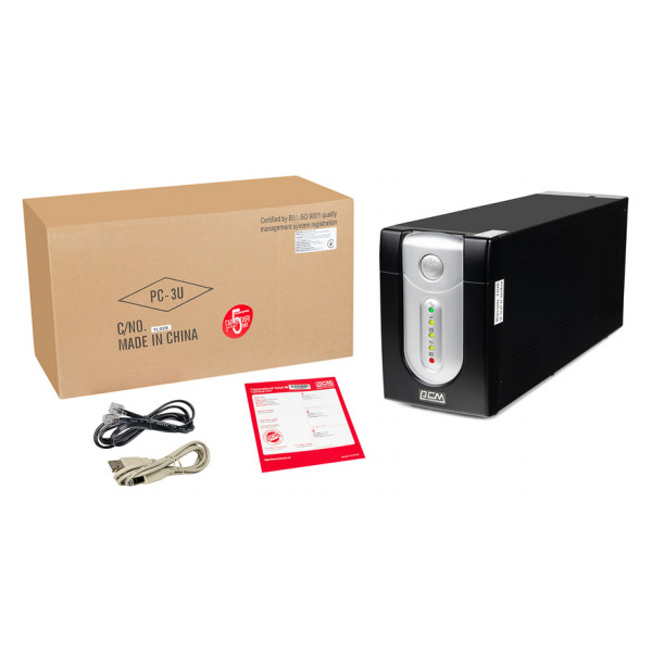Фото - Джерело безперебійного живлення Powercom IMP-3000AP Schuko