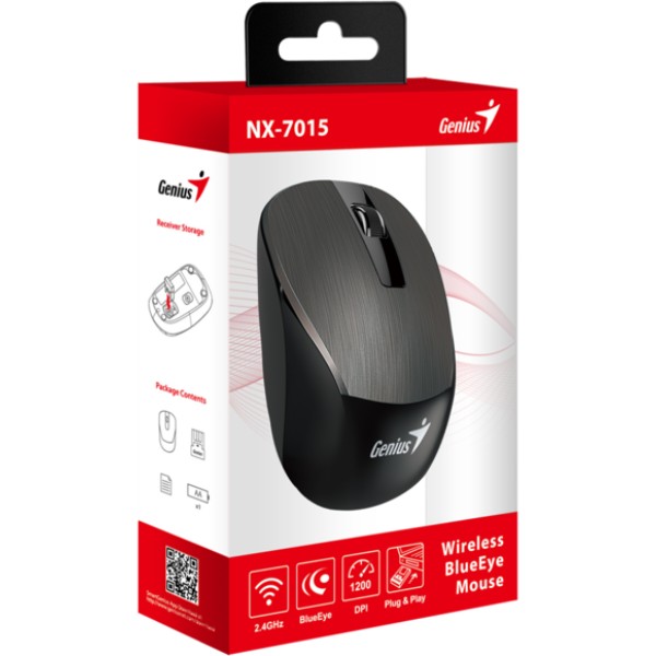 Фото - Миша бездротова Genius NX-7015 Chocolate NP (31030019401)