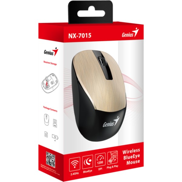 Фото - Миша бездротова Genius NX-7015 Gold NP (31030019402)