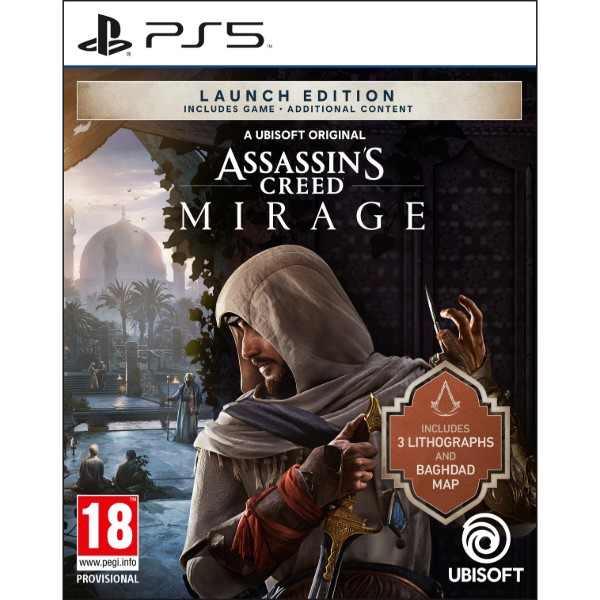 Фото - Игровой диск PS5 Assassin's Creed Mirage Launch Edition