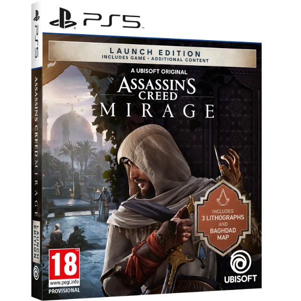 Фото - Игровой диск PS5 Assassin's Creed Mirage Launch Edition