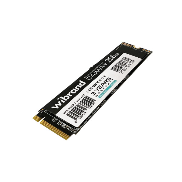 Фото - SSD-накопичувач внутрішній Wibrand Caiman 256GB NVMe 2280 PCIe 3.0 3D NAND (WIM.2SSD/CA256GB)