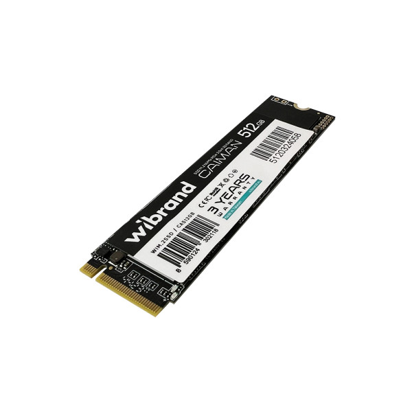 Фото - SSD-накопичувач внутрішній Wibrand Caiman 512GB NVMe 2280 PCIe 3.0 3D NAND (WIM.2SSD/CA512GB)