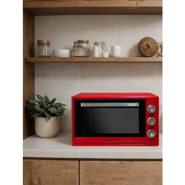 Фото - Печь электрическая Borgio MO 2024 Red (60 L)
