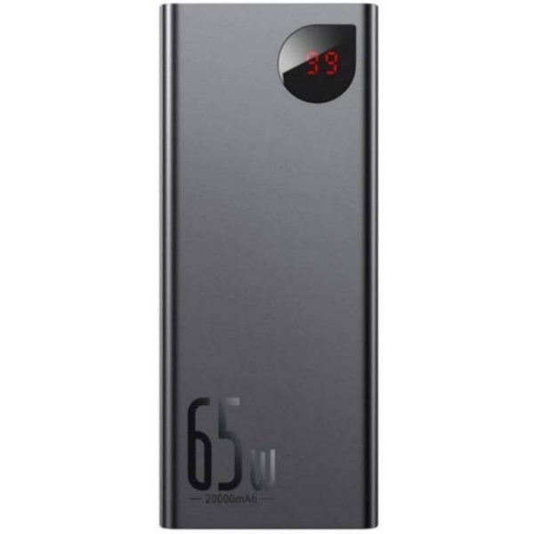 Фото - Батарея мобільна Baseus Adaman Metal PD 65W USB-C 2xUSB QC 3.0 20000mAh (PPIMDA-D01)