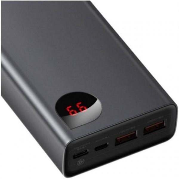 Фото - Батарея мобільна Baseus Adaman Metal PD 65W USB-C 2xUSB QC 3.0 20000mAh (PPIMDA-D01)
