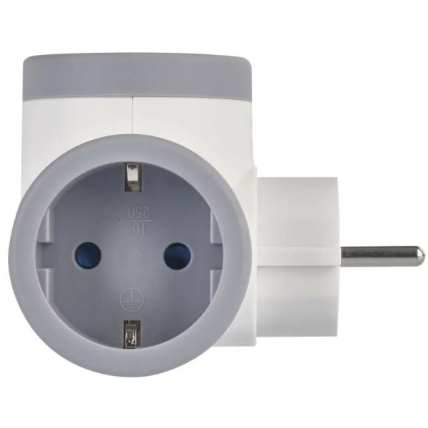 Фото - Разветвитель 220В EMOS P0077PD 2x розетка 1xUSB-A 1xUSB-C