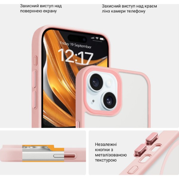 Фото - Чехол для смартфона Armorstandart Uniq Magsafe for Apple iPhone 15 Pink (ARM75287)