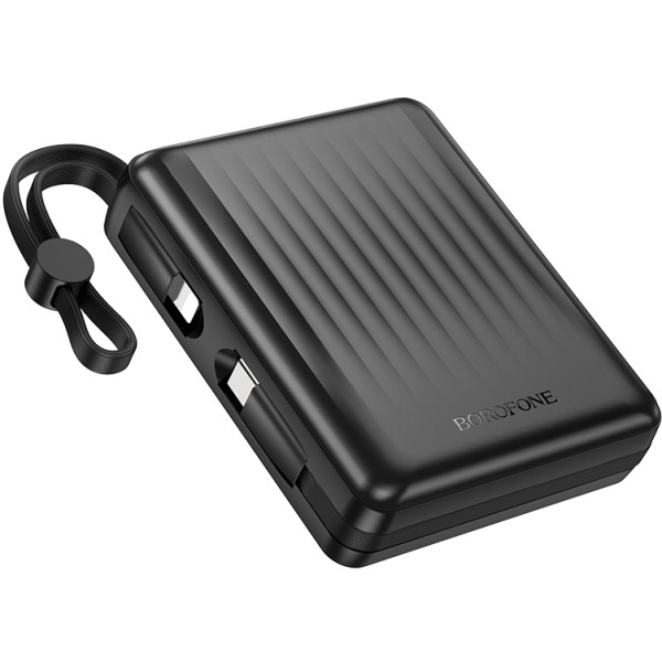 Фото - Батарея мобільна BOROFONE BJ70A Vigorous 22.5W+PD20W fully compatible power bank with cable 15000mAh Black (6941991116698) Фото - Батарея мобільна BOROFONE BJ70A Vigorous 22.5W+PD20W fully compatible power bank with cable 15000mAh Black (6941991116698)
