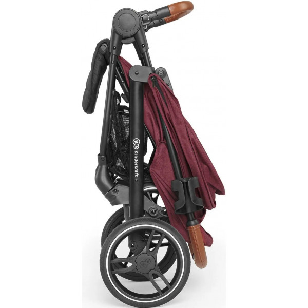 Фото - Коляска прогулянкова Kinderkraft Grande 2020 Burgundy (KKWGRANBRG000N)