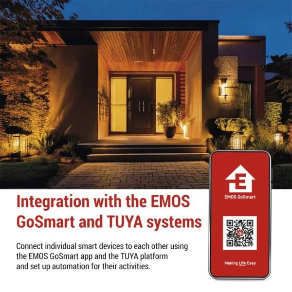 Фото - Бездротовий дверний дзвінок EMOS відеодзвінок H4034 IP-21PoE з Wi-Fi