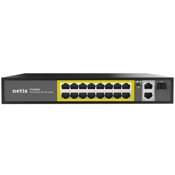 Фото - Коммутатор локальної мережі (Switch) Netis P116GH