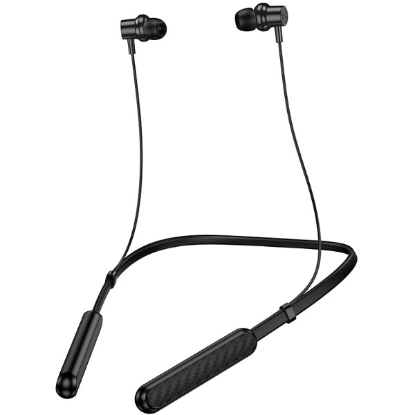 Фото - Наушники вкладыши беспроводные BOROFONE BE72 Sun neck hanging BT earphones Black (6941991124518)