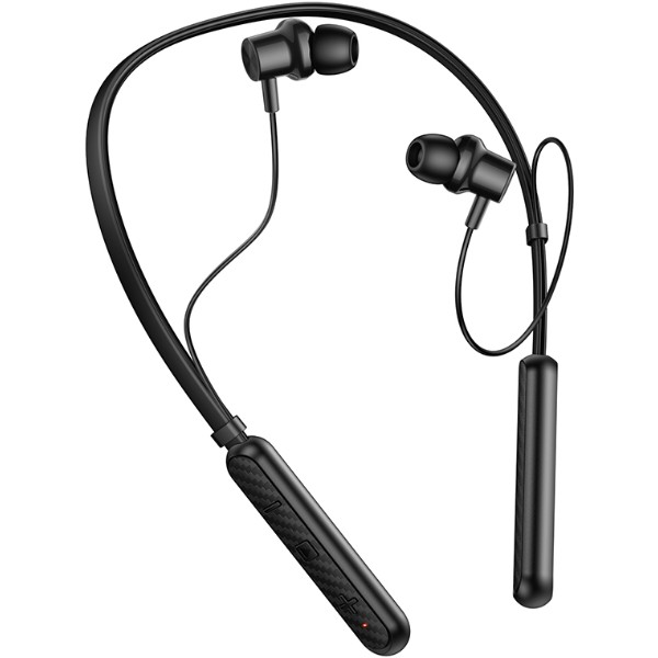Фото - Наушники вкладыши беспроводные BOROFONE BE72 Sun neck hanging BT earphones Black (6941991124518)