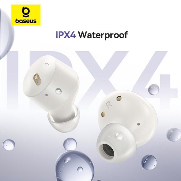 Фото - Навушники вкладиші бездротові TWS Baseus Bowie E18 True Wireless Earphones  Stellar White (A00023800223-00)