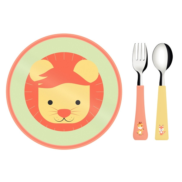 Фото - Набір дитячий 3 пр. Tramontina Baby Friends 3 пр. (23797/907)