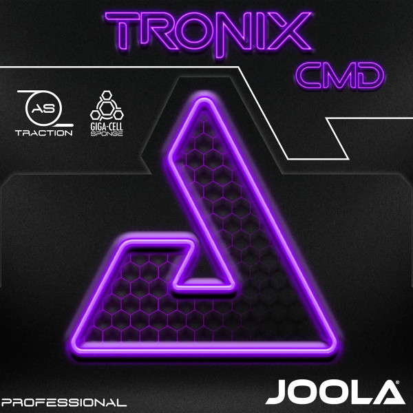 Фото - Накладка для ракетки Joola Tronix CMD 2.0 Black (70588)