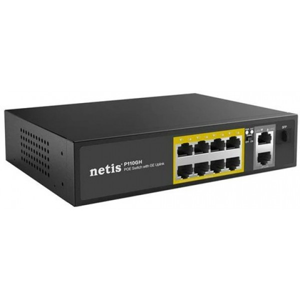 Фото - Коммутатор локальної мережі (Switch) Netis P110GH