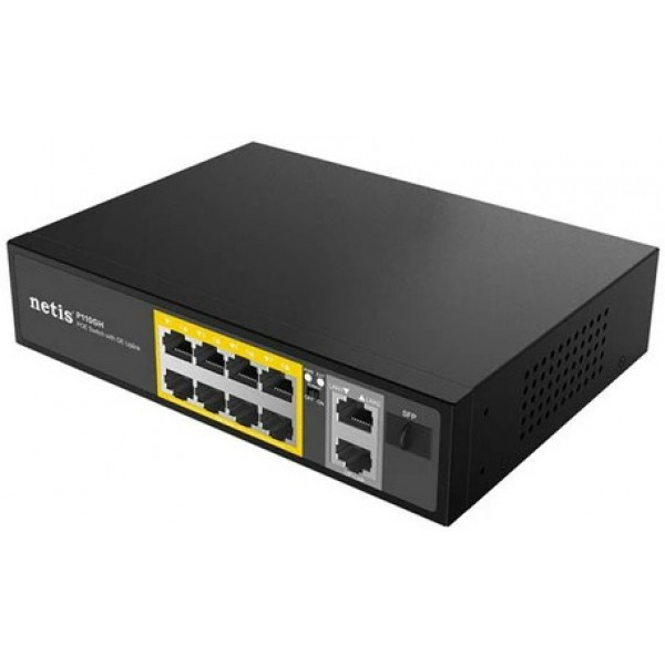 Фото - Коммутатор локальної мережі (Switch) Netis P110GH