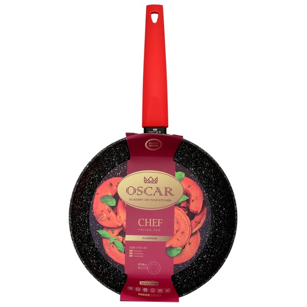 Фото - Сковорода универсальная OSCAR Chef 24 см (OSR-1101-24)