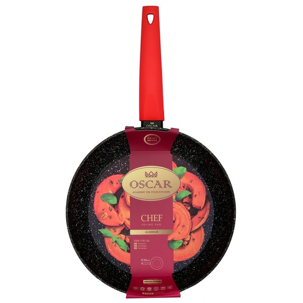 Фото - Сковорода универсальная OSCAR Chef 26 см (OSR-1101-26)