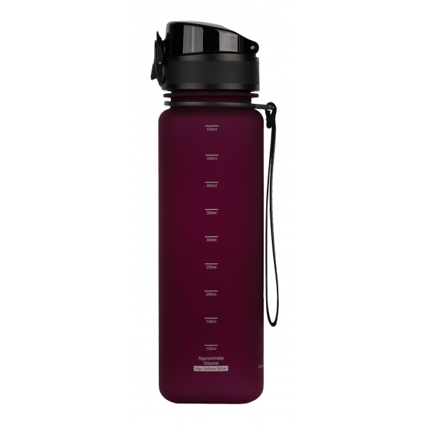 Фото - Пляшка для води UZspace 3026 Frosted 500 мл Бордова