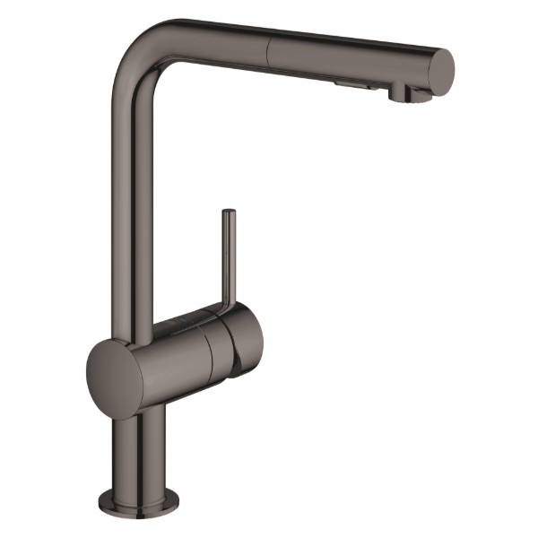 Фото - Кухонний змішувач Grohe Minta Графіт (30274A00)