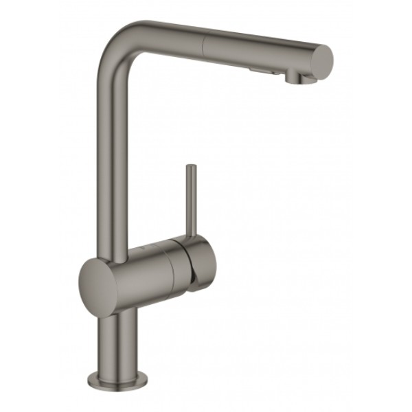 Фото - Кухонний змішувач Grohe Minta Матовий графіт (30274AL0) Фото - Кухонний змішувач Grohe Minta Матовий графіт (30274AL0)