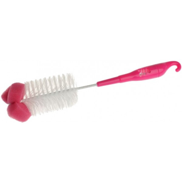 Фото - Йоржик для дитячих пляшечок Akuku Pink (A0575)