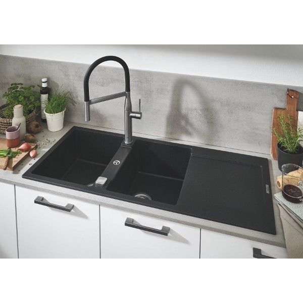 Фото - Кухонний змішувач Grohe Essence супер сталь (30294DC0)