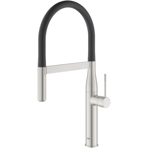 Фото - Кухонний змішувач Grohe Essence супер сталь (30294DC0)