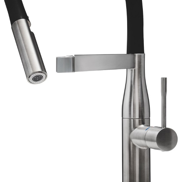 Фото - Кухонний змішувач Grohe Essence супер сталь (30294DC0)