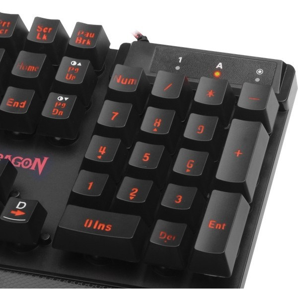 Фото - Клавиатура проводная игровая Redragon Yaksa K505 UKR AntiGhost USB (70392)