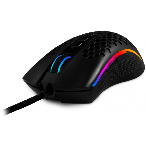 Фото - Мышь проводная игровая Redragon Storm M808 RGB Optical, Ultralight Black (77854)