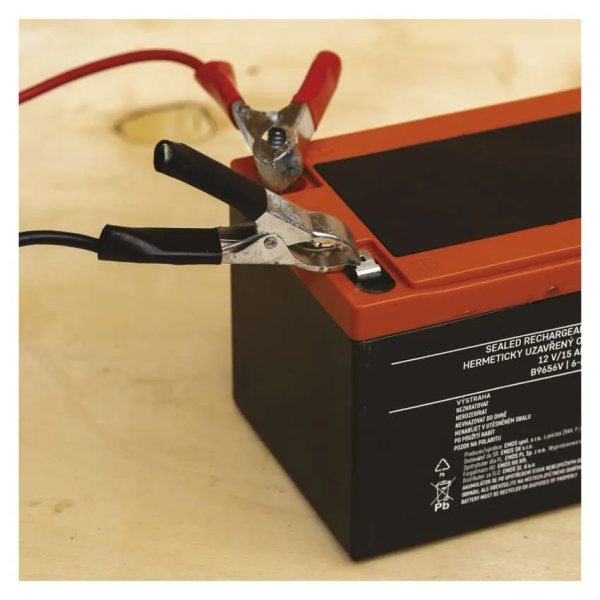 Фото - Акумулятор для ДБЖ EMOS B9656V, AGM, 12V, 15Ah, fast 6,3mm