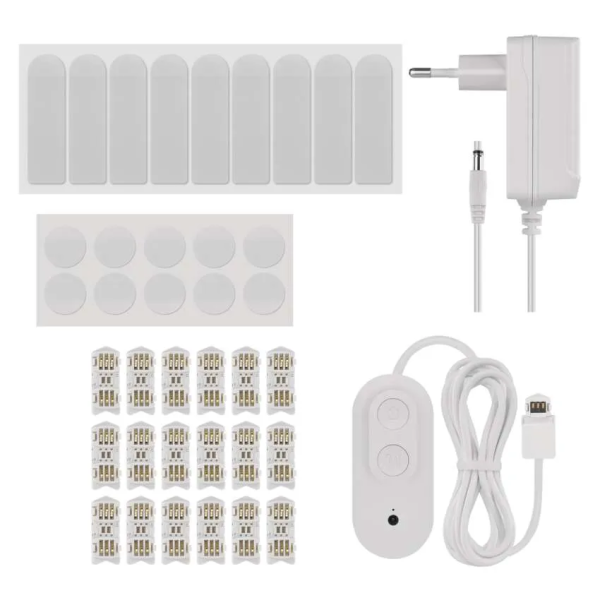 Фото - Світлодіодний світильник EMOS ZIW249R LINES 9 частин, білий, 34 Вт, RGBIC, WIFI