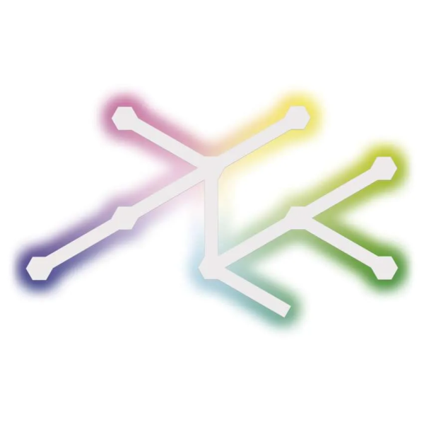 Фото - Світлодіодний світильник EMOS ZIW249R LINES 9 частин, білий, 34 Вт, RGBIC, WIFI