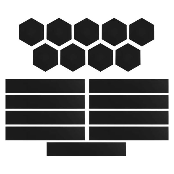 Фото - Світлодіодний світильник EMOS ZIW269R LINES 9 частин, чорни, 34 Вт, RGBIC, WIFI