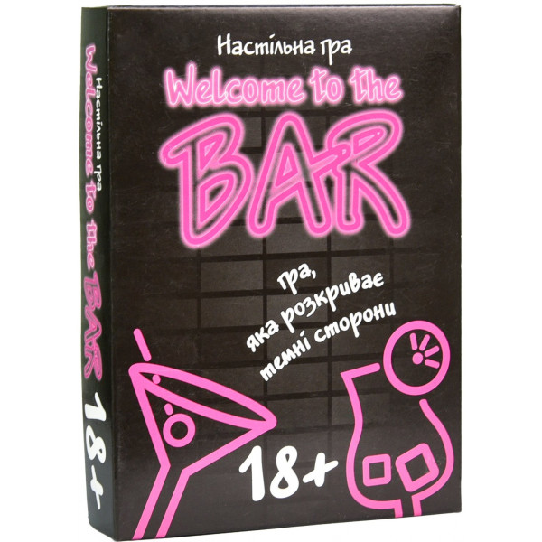 Фото - Настільна гра (18+) Strateg Welcome to the BAR розважальна укр. (30353)
