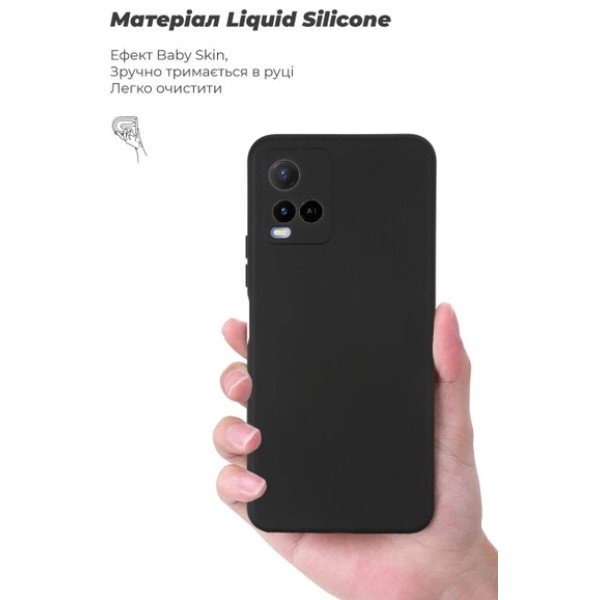 Фото - Чохол для смартфону Armorstandart Icon Case for Vivo Y21 / Y33s Camera cover Black (ARM61434)