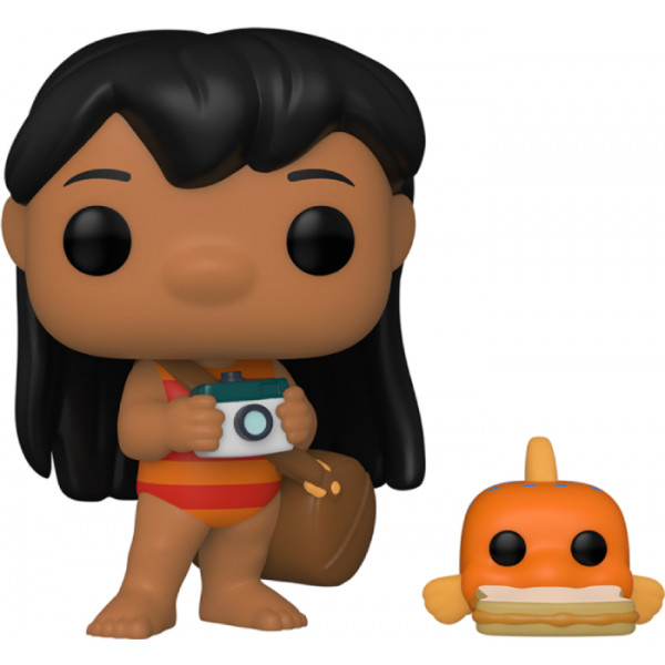 Фото - Колекційна фігурка FUNKO POP! серії "Ліло та Стіч" - ЛІЛО З РИБКОЮ (55621)