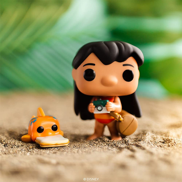 Фото - Колекційна фігурка FUNKO POP! серії "Ліло та Стіч" - ЛІЛО З РИБКОЮ (55621)