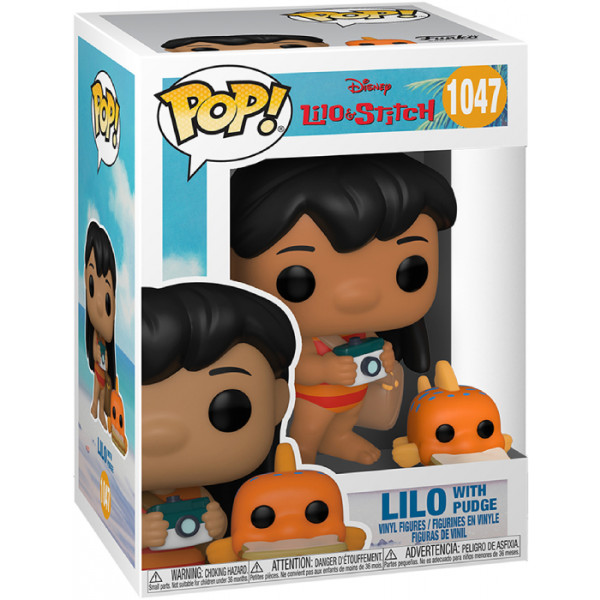 Фото - Колекційна фігурка FUNKO POP! серії "Ліло та Стіч" - ЛІЛО З РИБКОЮ (55621)