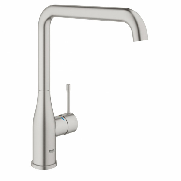 Фото - Смеситель кухонный Grohe Accent Ohm L Суперсталь (30423DC0)